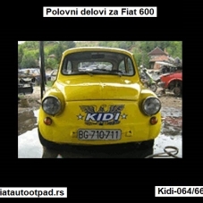 Fiat 600  ili Zastava 750/850 svima nama dobro poznata Fica.